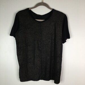 Elodie Black Blouse Top S